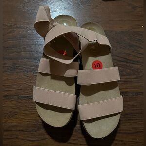 Never worn new sandals